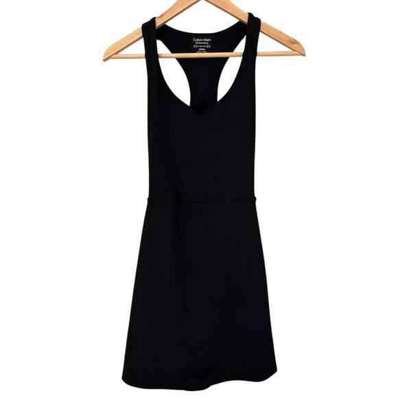 Calvin Klein Performance Women’s Black Built-In Shorts Athletic Dress Small P - Picture 2 of 6